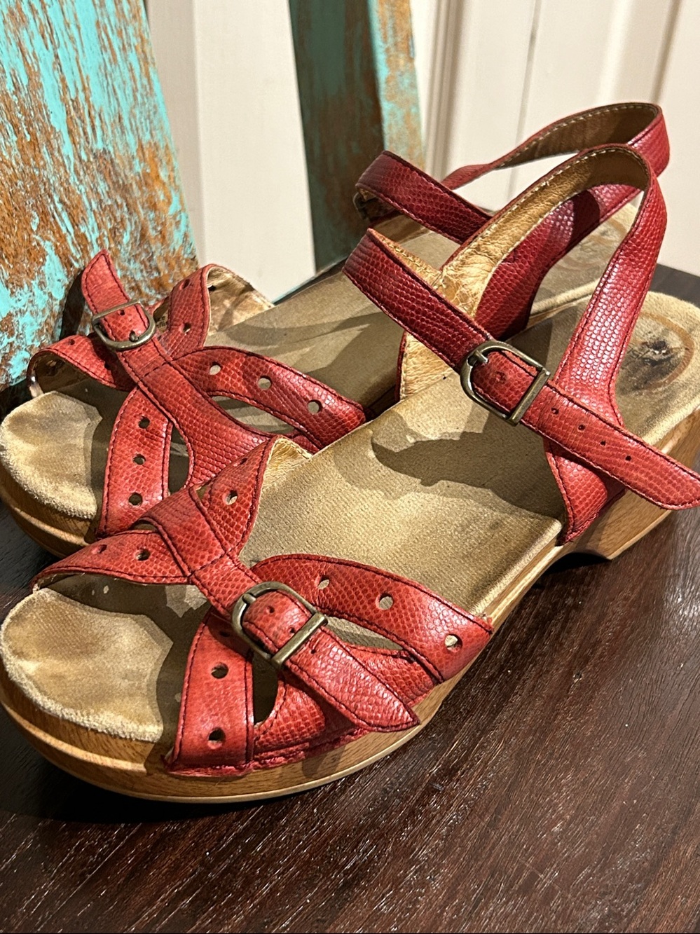 Dansko Sissy Buckle Clogs View 3
